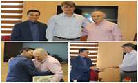 برگزاری آئین تکریم و معارفه سرپرست معاونت اداری و مالی دانشکده دندانپزشکی